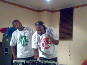 Mpumalanga's finest DJs wearing 013 tees