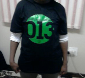 Green-on-black in Cape Town